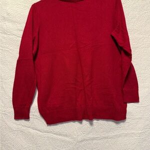 GAP Vibrant Red Women's Turtleneck Sweater